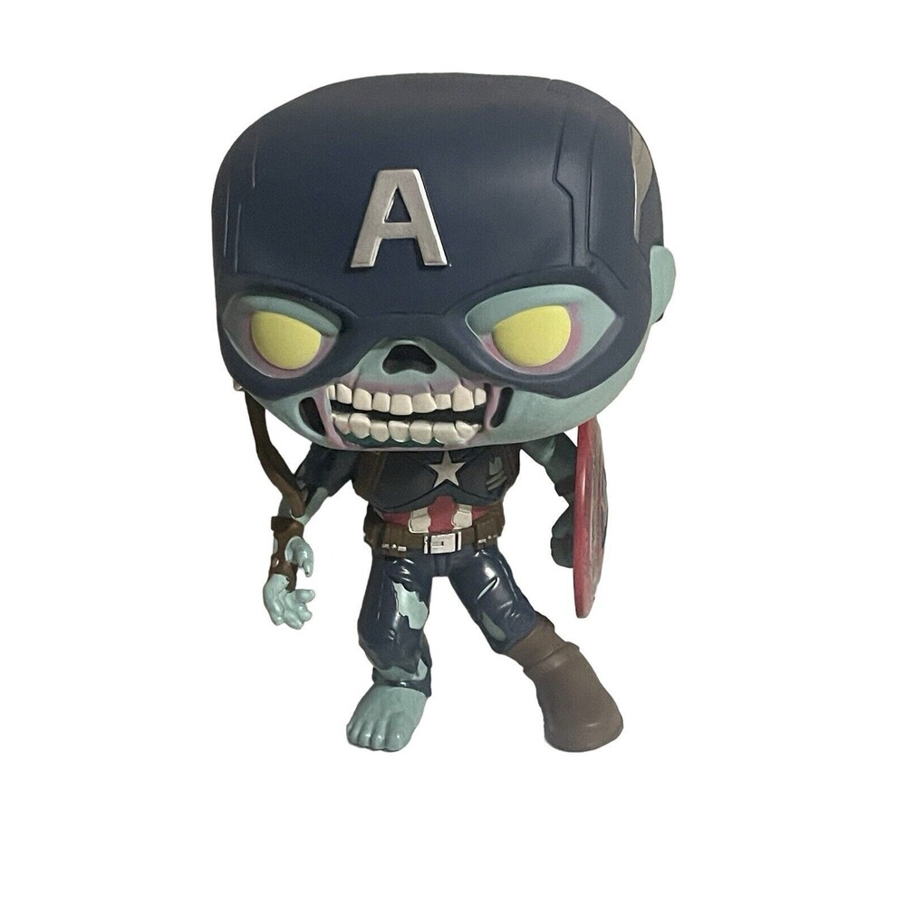 Marvel Funko Pop ZOMBIE CAPTAIN AMERICA 10” RARE